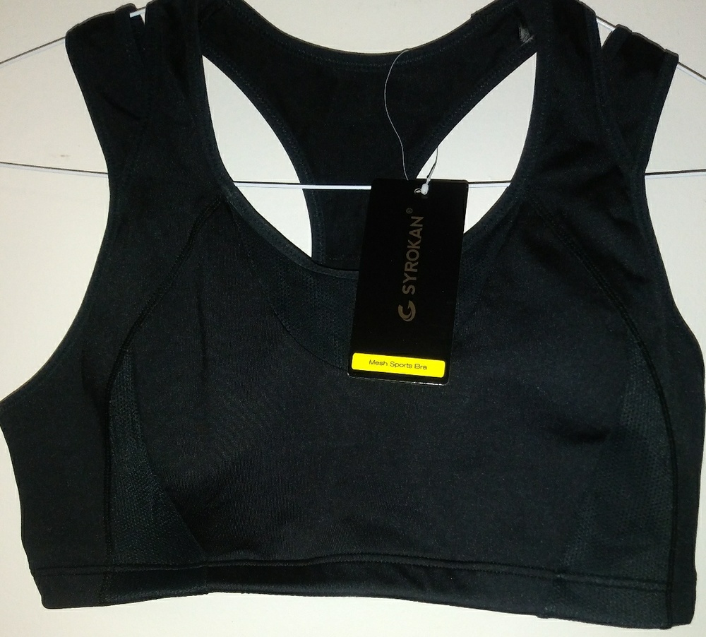 Mesh sports bra
